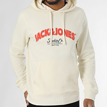 Jack And Jones - Bronx Beige Hoodie