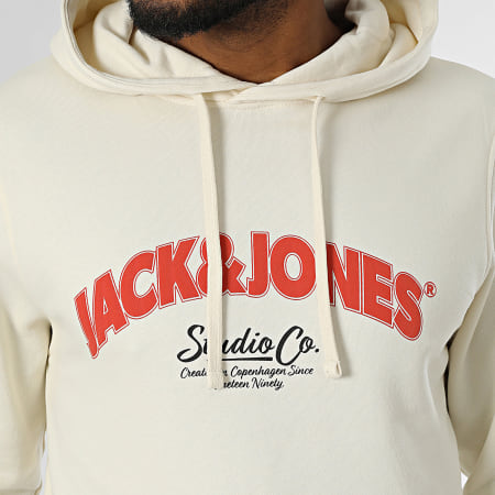 Jack And Jones - Bronx Beige Hoodie