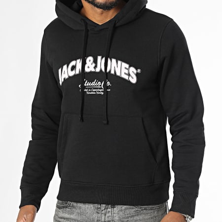 Jack And Jones - Sudadera con capucha Bronx Negra