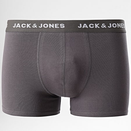 Jack And Jones - Confezione da 7 boxer Mason Flower Nero Grigio Navy Verde Khaki