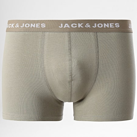 Jack And Jones - Confezione da 7 boxer Mason Flower Nero Grigio Navy Verde Khaki