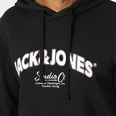 Jack And Jones - Bronx Hoodie Zwart