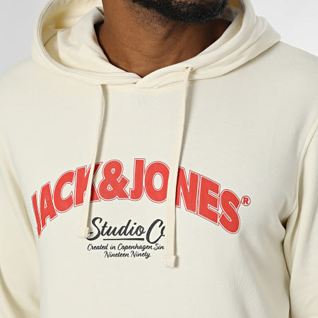 Jack And Jones - Sudadera con capucha Bronx Beige