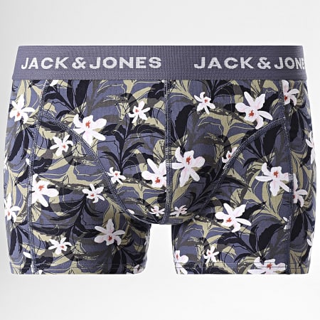 Jack And Jones - Set van 3 Mason Flower Khaki Green Navy Boxers