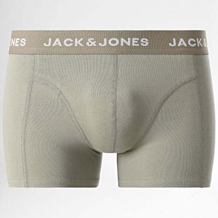 Jack And Jones - Set van 3 Mason Flower Khaki Green Navy Boxers