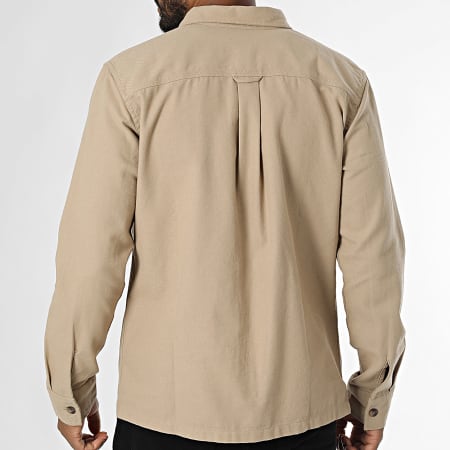 Jack And Jones - Camicia over Darren in flanella beige