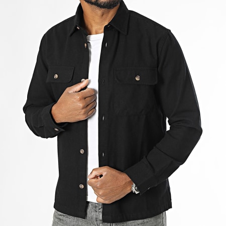 Jack And Jones - Camicia di flanella nera