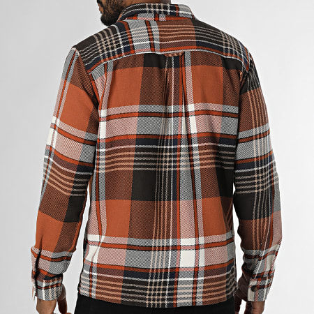 Jack And Jones - Sobrecamisa Darren Flannel Marrón Camel