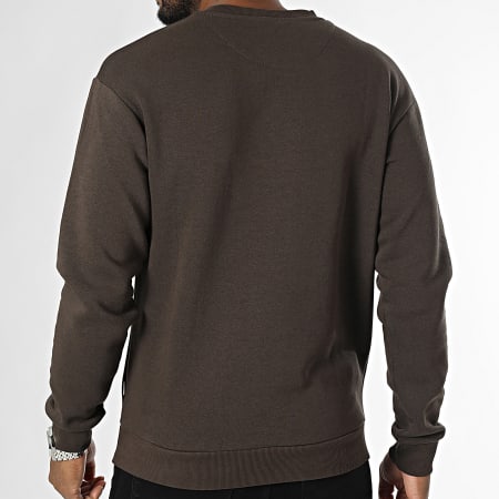 Jack And Jones - Bradley Ronde Hals Sweat Bruin