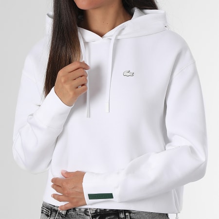 Lacoste sweat blanc shop