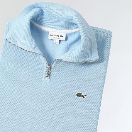Pull lacoste un crocodile bleu shop