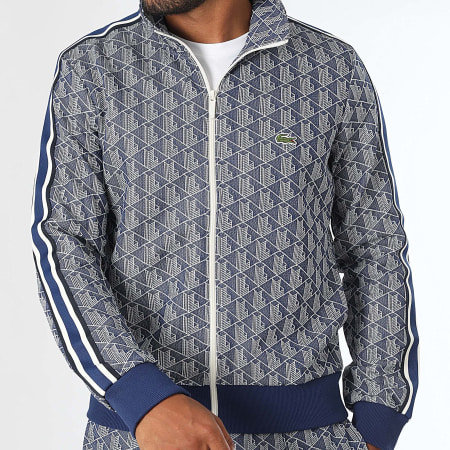 Lacoste - The Blend Crocodile Embroidered Logo Zip Jacket Regular