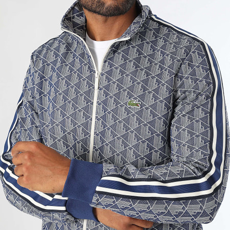 Lacoste - The Blend Crocodile Embroidered Logo Zip Jacket Regular
