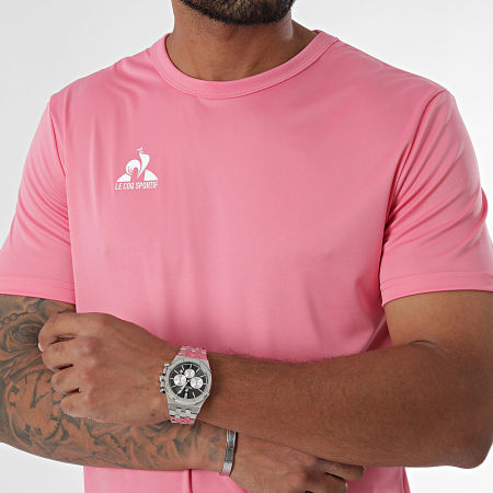 Le Coq Sportif - Camiseta Match 2421828 Rosa