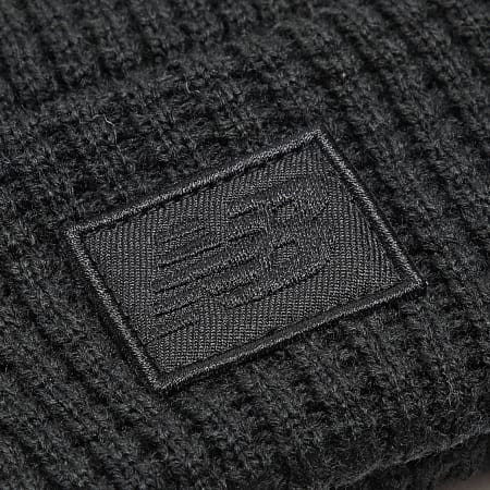 New Balance - Waffle Knit Beanie LAH43011 Negro