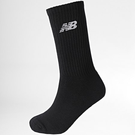 New Balance - Lote de 3 Pares de Calcetines LAS33863 Blanco Gris Negro