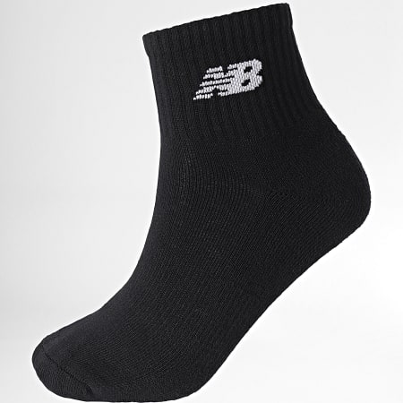 New Balance - Lot De 3 Paires De Chaussettes LAS33933 Noir Gris Blanc