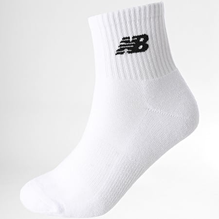 New Balance - Lote de 3 Pares de Calcetines LAS33933 Negro Gris Blanco