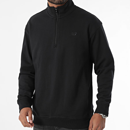 New Balance - Sweat Top met ritssluiting MT43501 Zwart