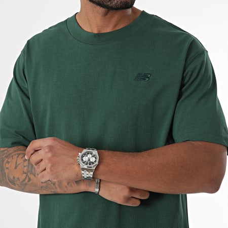 New Balance - Relaxed Fit T-shirt MT41533 Groen