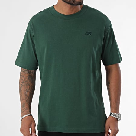 New Balance - Relaxed Fit T-shirt MT41533 Groen