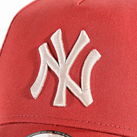 New Era - Gorra League Essential Eframe NY 60565170 Rojo Ladrillo