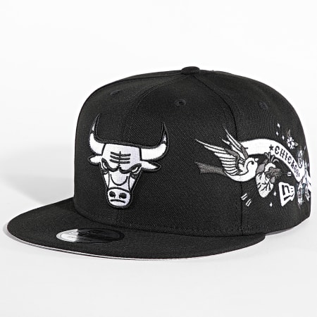 New Era - Gorra City Art 9Fifty Chicago Bulls Snapback 60573281 Negro