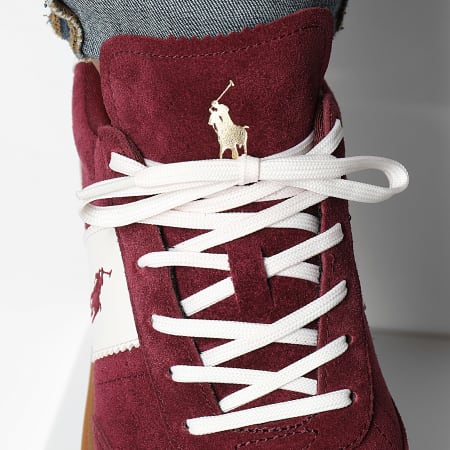 Polo Ralph Lauren - Sneakers Heritage Aera Wine Of White