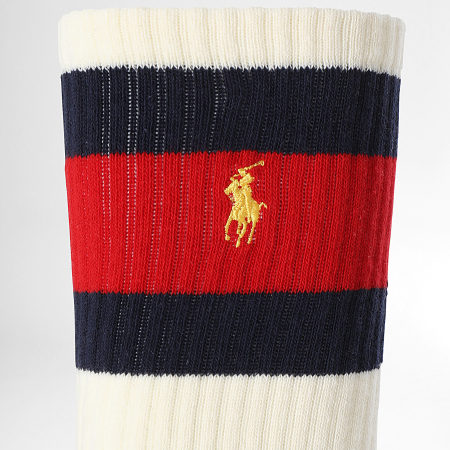 Polo Ralph Lauren - Lot De 3 Paires De Chaussettes Original Player Beige