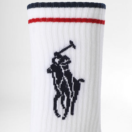 Polo Ralph Lauren - Lote de 3 pares de calcetines blancos Original Player