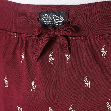 Polo Ralph Lauren - Pantaloni da jogging All Over Player Bordeaux