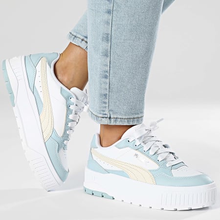 Puma - Baskets Femme Karmen II Idol Jr 398876 White Alpine Snow Dew