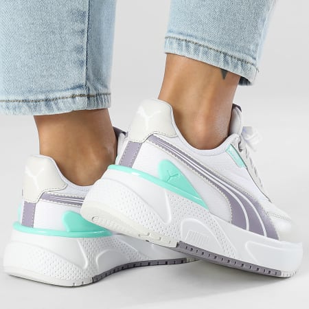 Puma - Damesschoenen R78 Disrupt LT 399066 Feather Gray Pale Plum White