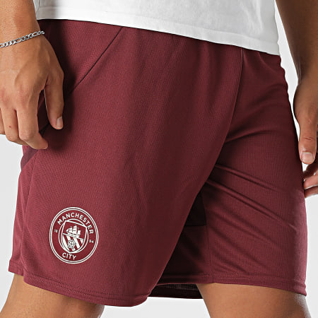 Puma - MCFC Replica Jogging Shorts 775114 Bordeaux Goud