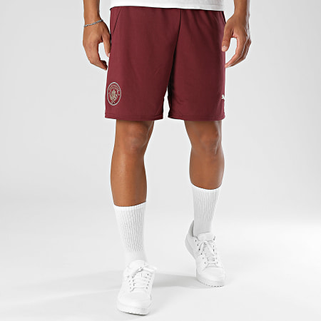 Puma - MCFC Replica Jogging Shorts 775114 Bordeaux Goud