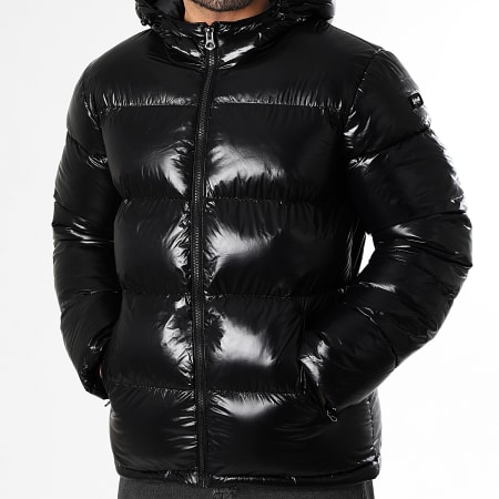 Schott NYC - Chaqueta con capucha Columbus Negra