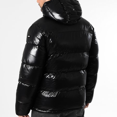 Schott NYC - Chaqueta con capucha Columbus Negra