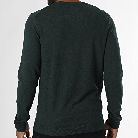 Teddy Smith - Pull Marc 11516478D Vert Foncé