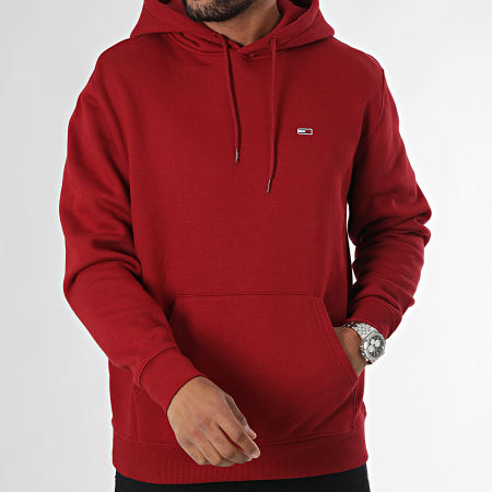 Tommy Jeans - Vlag Hoody 0742 Bordeaux