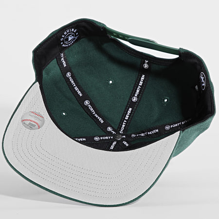 '47 Brand - Cappello snapback Captain NY verde scuro