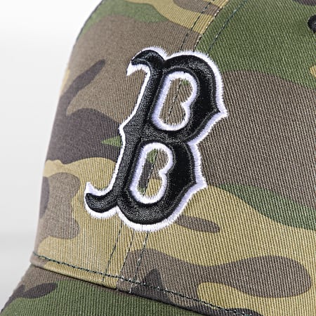 '47 Brand - Boston Red Sox Trucker Cap Verde Khaki Mimetico Nero