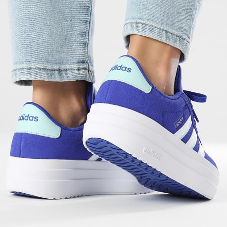 Adidas Sportswear - Baskets Femme VL Court Bold IH8088 Lucid Blue Footwear White Semi Flash Aqua