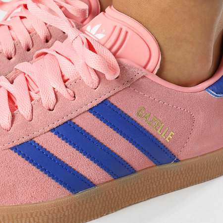 Adidas Originals - Sneakers Gazelle Donna JI2077 Semi Pink Spark Lucid Blue Gum 2