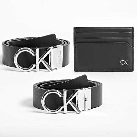 Calvin Klein - en kaarthoes 2541 Zwart Zilver