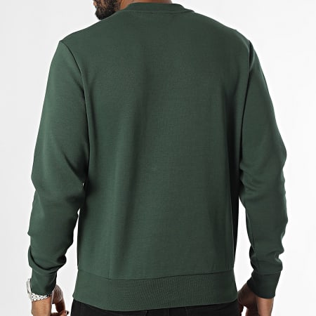 Calvin Klein - Sudadera Repreve Micro Logo Cuello Redondo 9926 Verde Oscuro