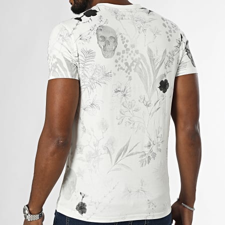 Deeluxe - Camiseta Botanical 04V1131M Blanco Floral