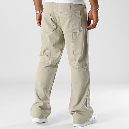 Frilivin - Beige Baggy Jeans