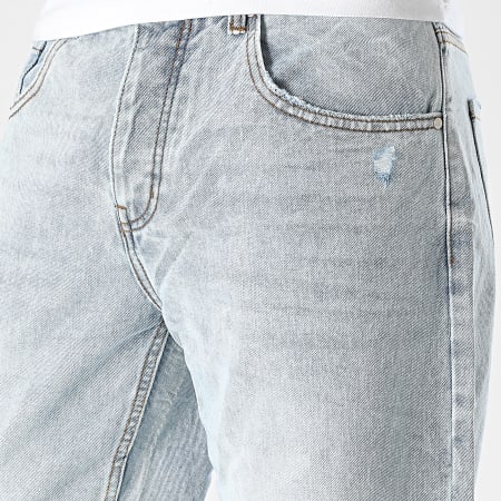 Frilivin - Jeans baggy con lavaggio blu