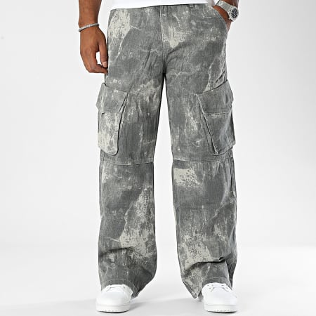 Frilivin - Baggy Cargo Broek Grijs