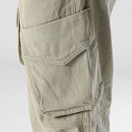 Frilivin - Pantalones Cargo Beige